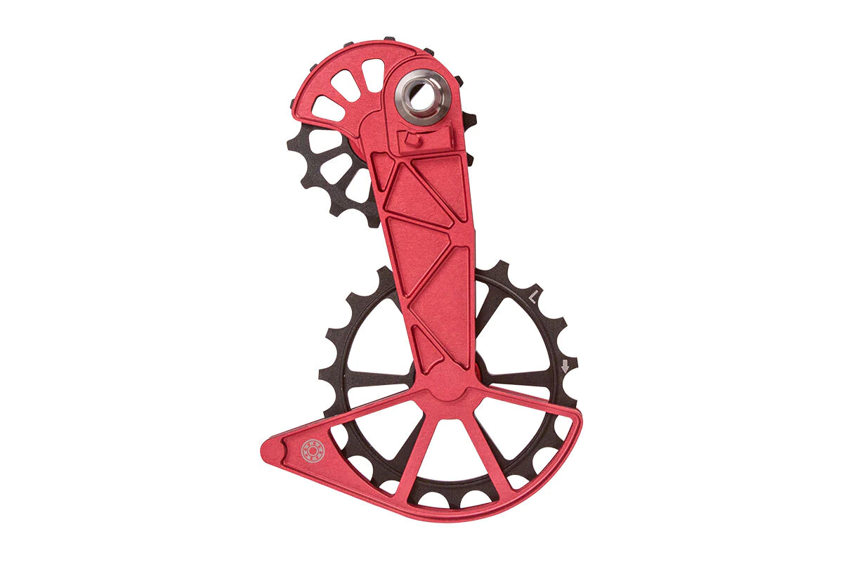 Kogel Bearings Kolossos Oversized Pulley Cage, Campagnolo EPS - Red