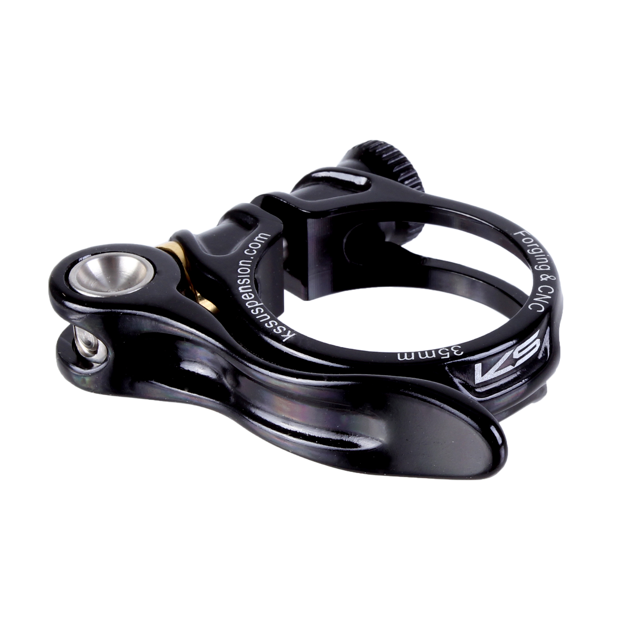 KS Q/R Seat Clamp, 35.0mm - Black