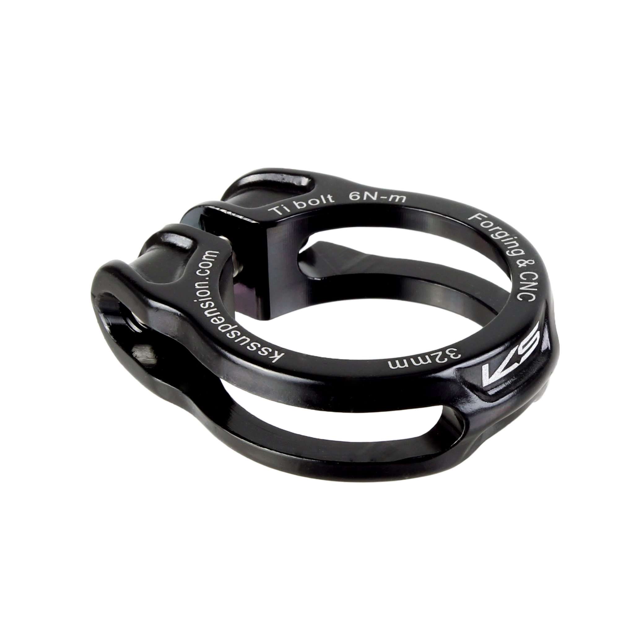 KS Fixed Seat Clamp, 32.0mm - Black