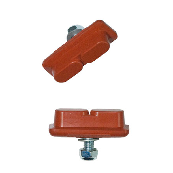 Kool Stop Continental Pads, Threaded - Salmon Pr