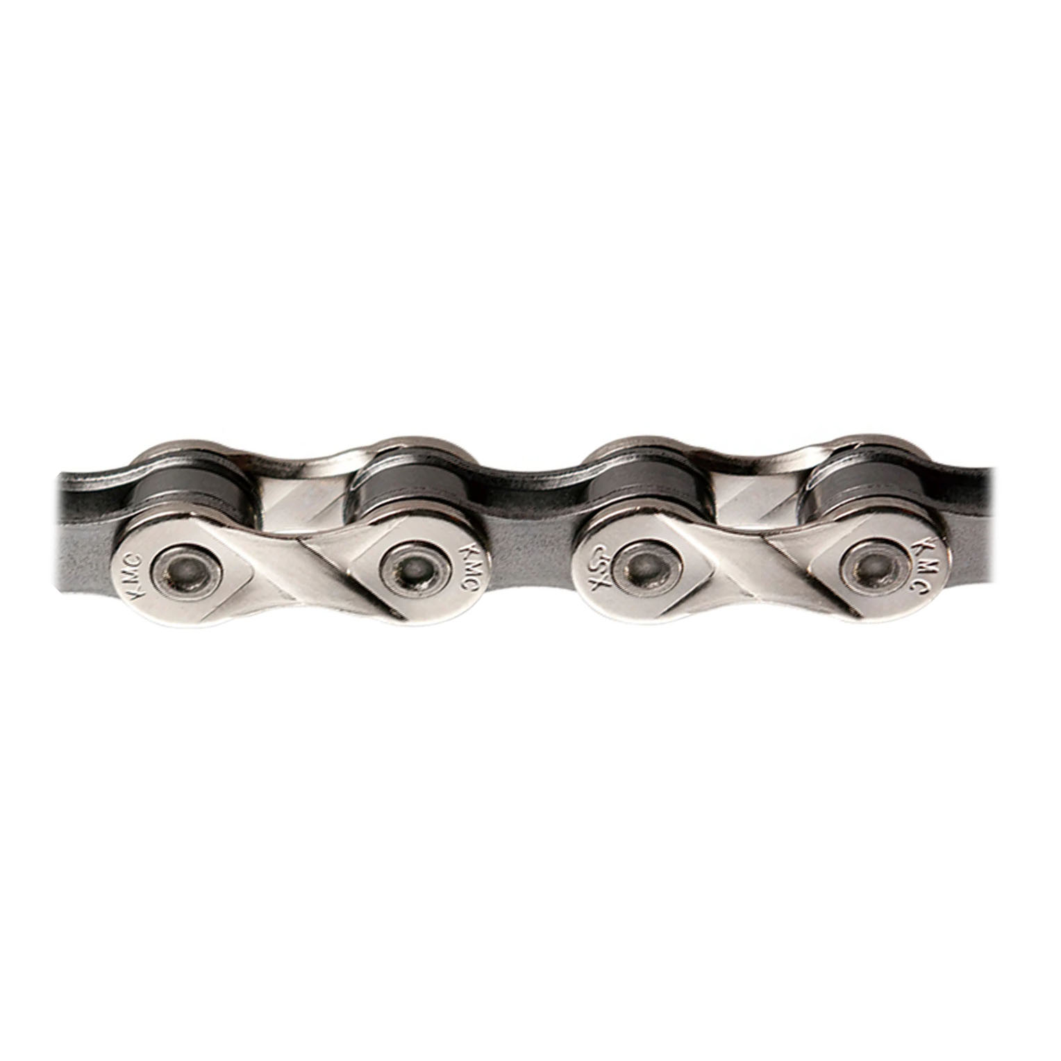 KMC X8 Chain (8sp), Nickle Plated/Gray (25/Count)