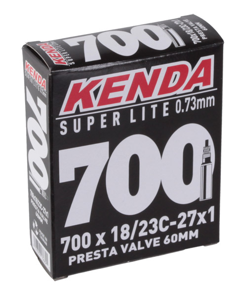 Kenda Super Light Tube, 700 x 18-23, PV/60mm