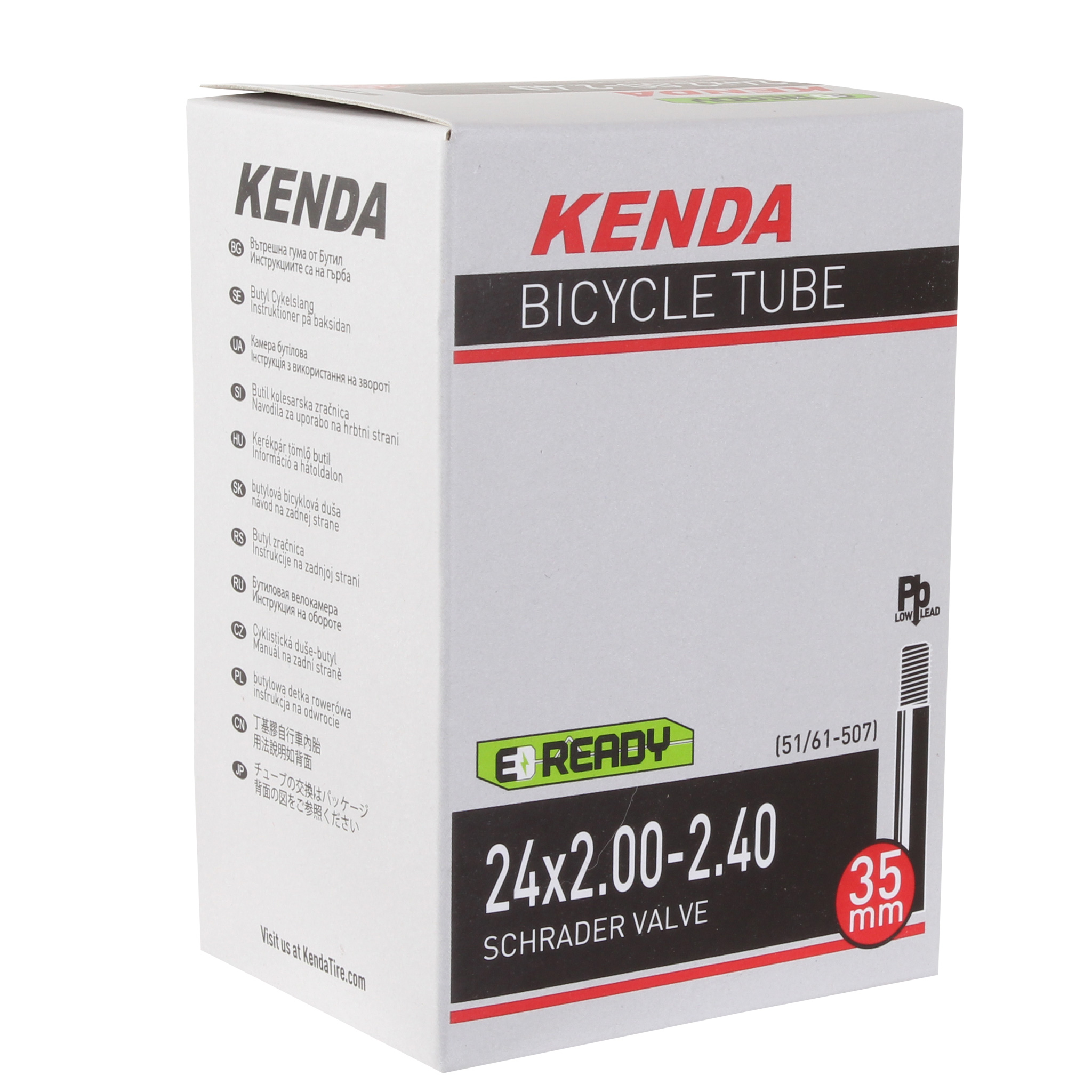 Kenda Butyl-LL Tube, 24 x 2.0-2.4" SV Each