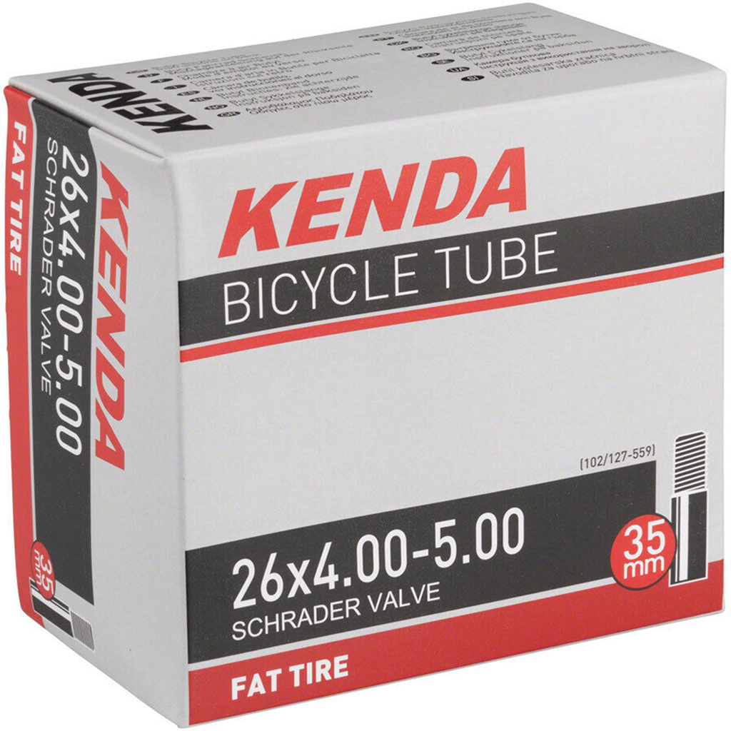 Kenda Butyl Tube, 26 x 4.0-5.0" SV - Each