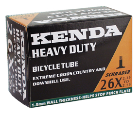 Kenda Heavy Duty Tube, 26 x 2.35-2.75" - SV