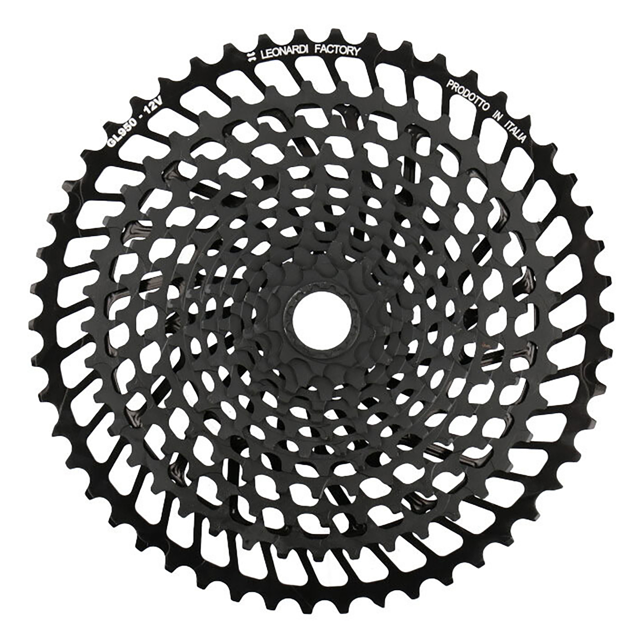 Leonardi General Lee 12sp Cassette, 9-50t - Black/Black 