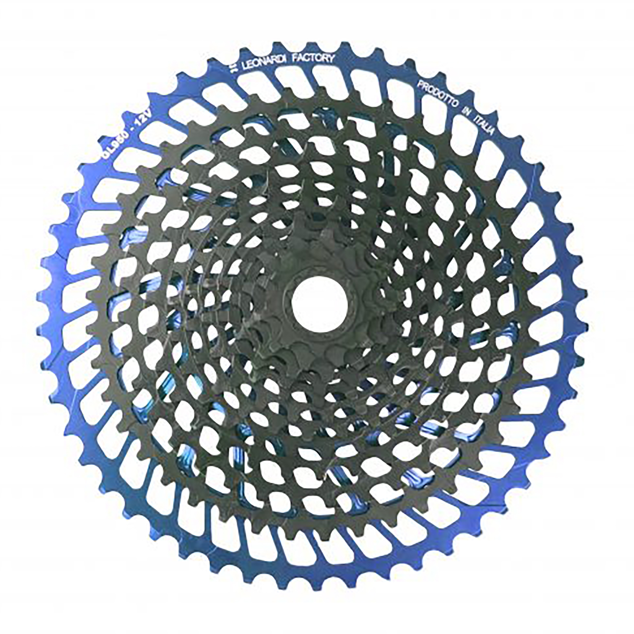 Leonardi General Lee 12sp Cassette, 9-50t - Black/Blue 