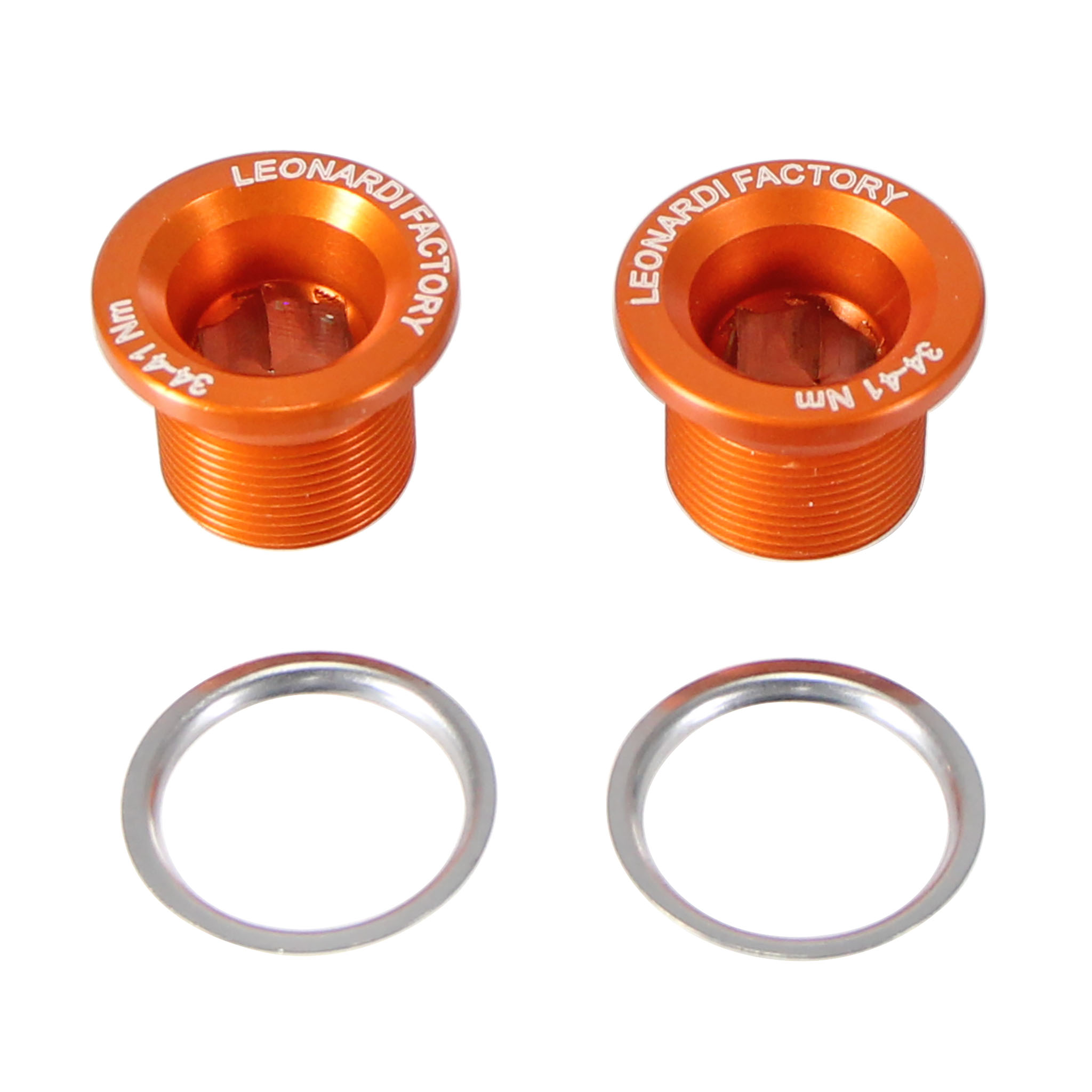 Leonardi Leo Cannondale SI Crank Bolt, Orange