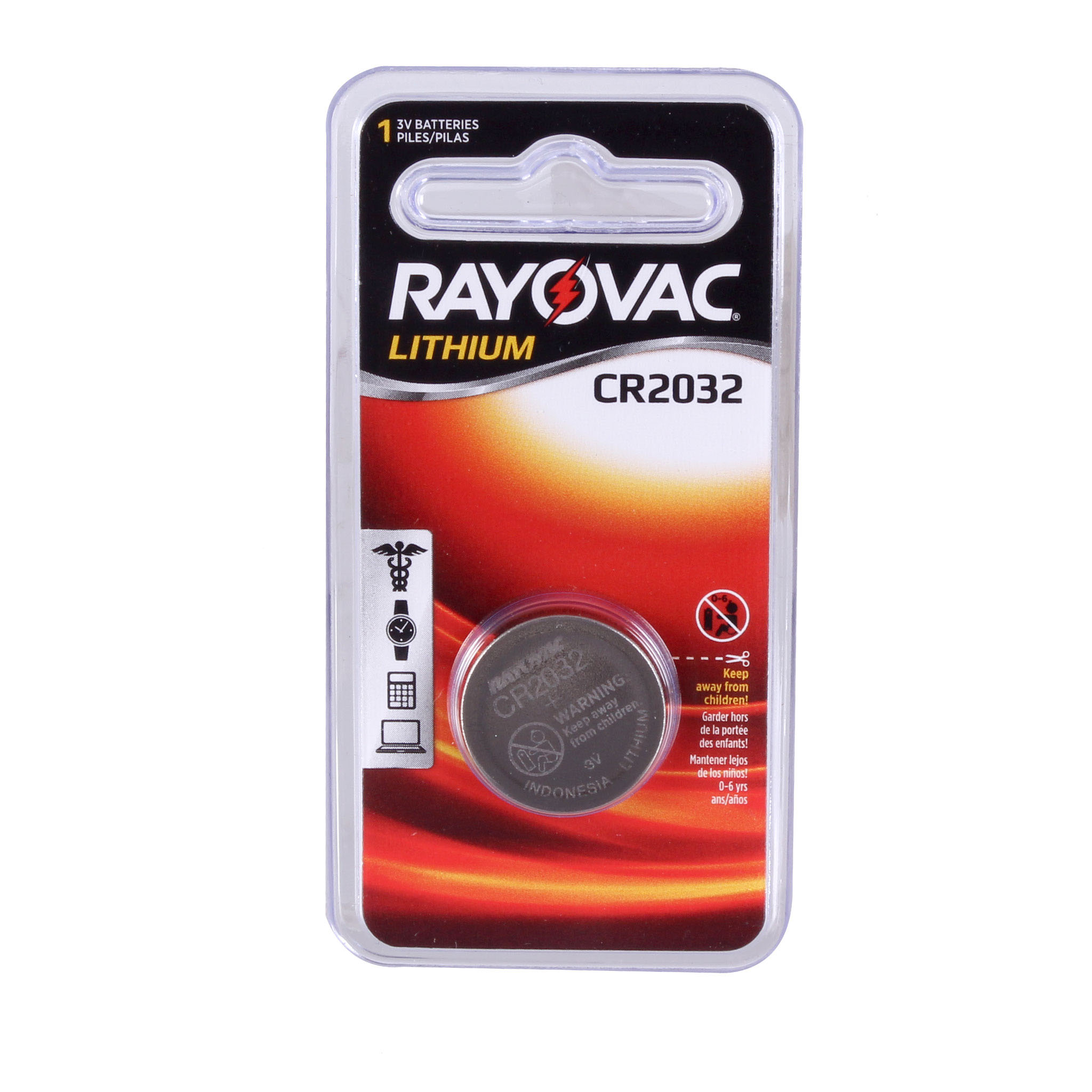 Loctite Rayovac 2032 Battery, Each