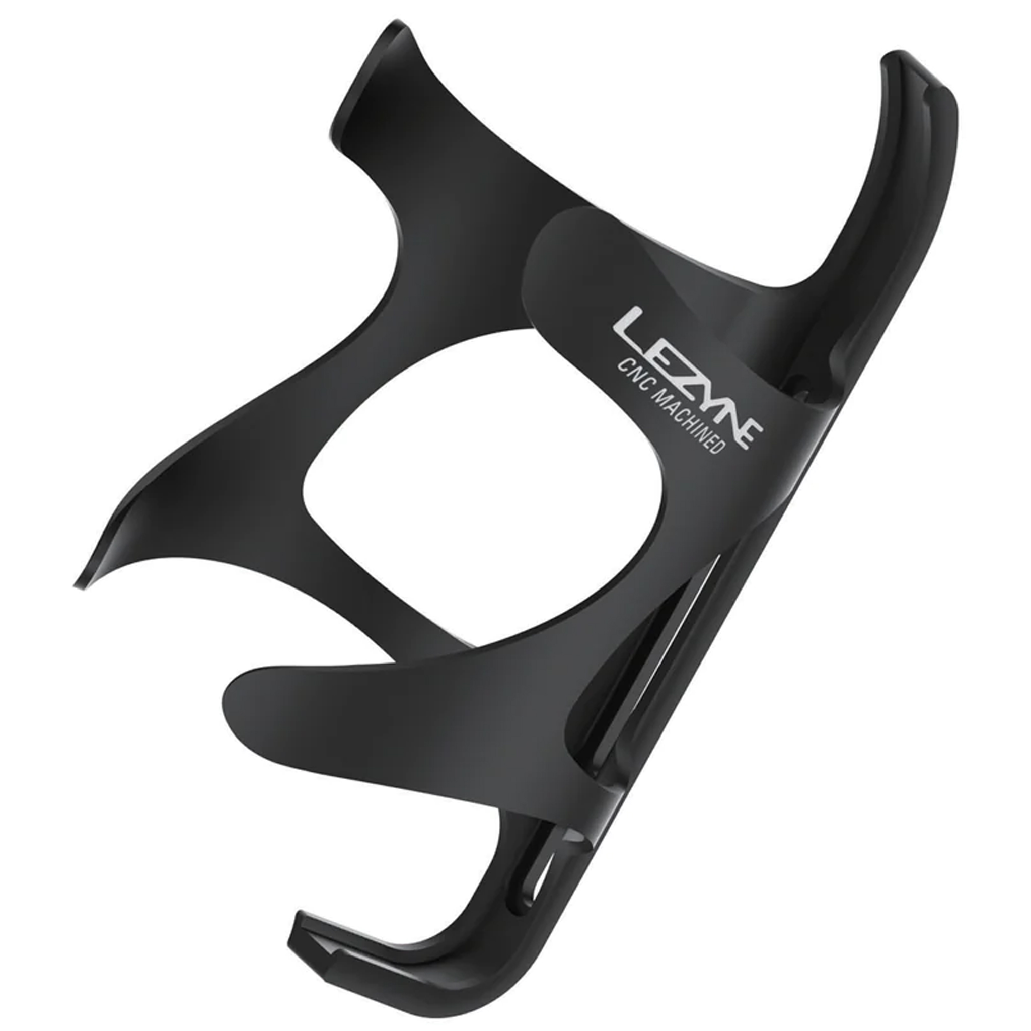 Lezyne CNC Cage Al, Black/Bead Blast