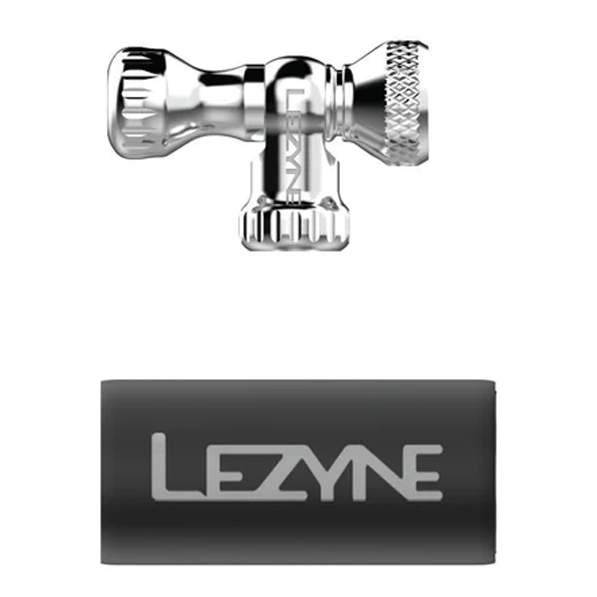 Lezyne Control Drive Inflator Head Only, Silver