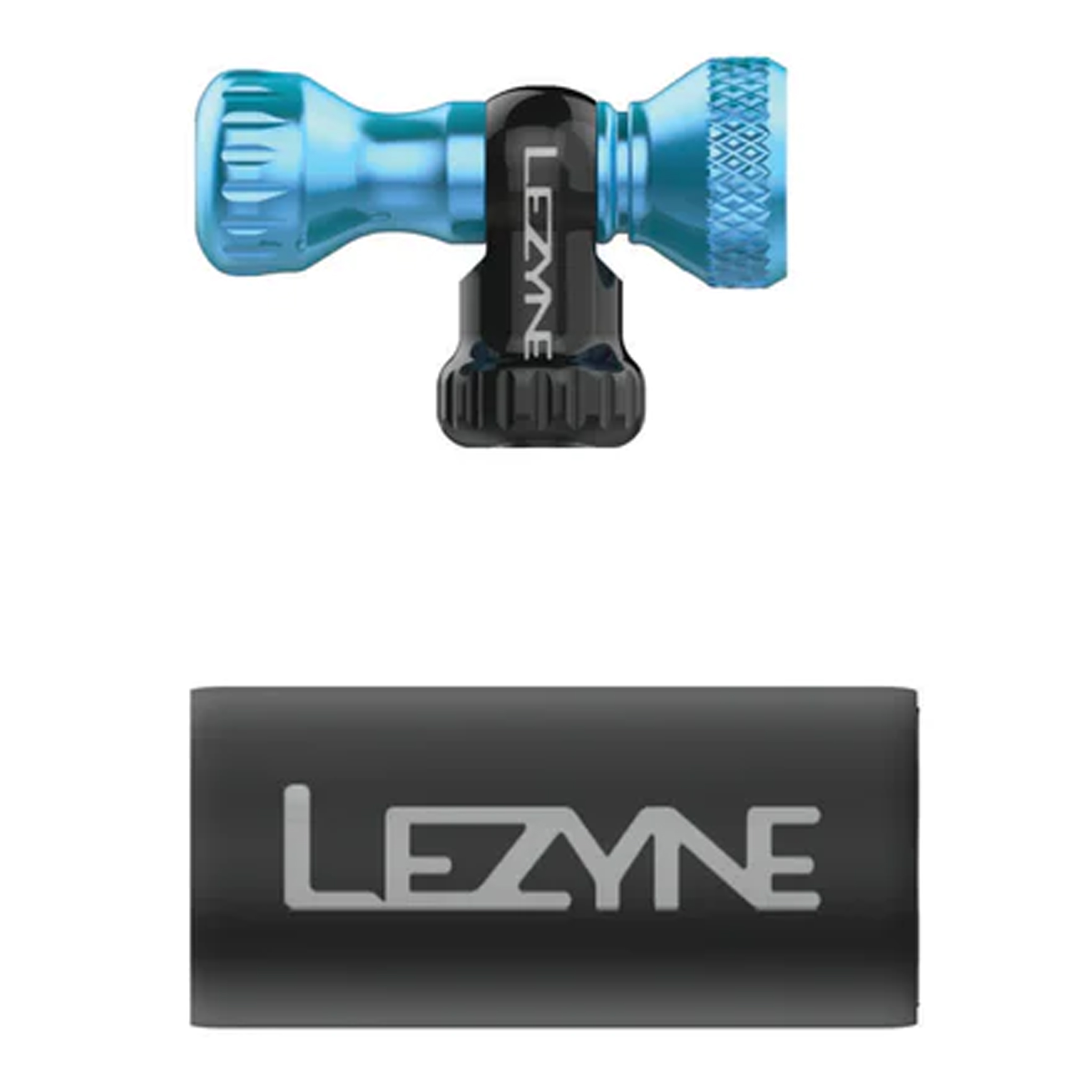 Lezyne Control Drive Inflator Head Only, Blue 