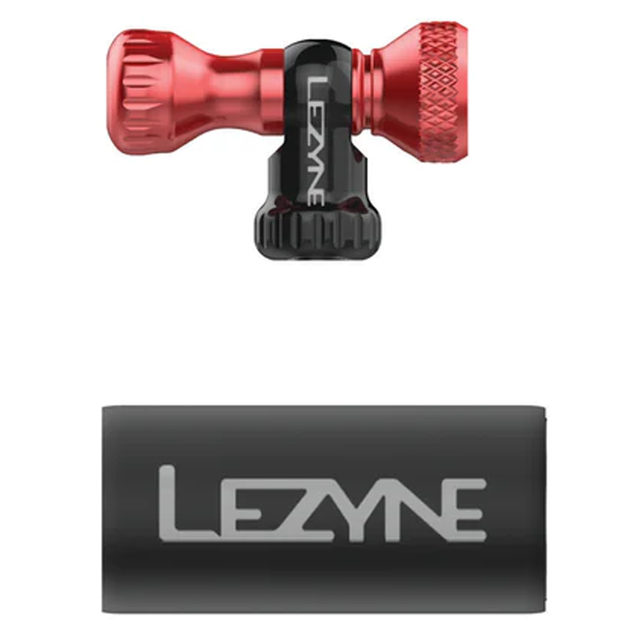 Lezyne Control Drive Inflator Head Only, Red