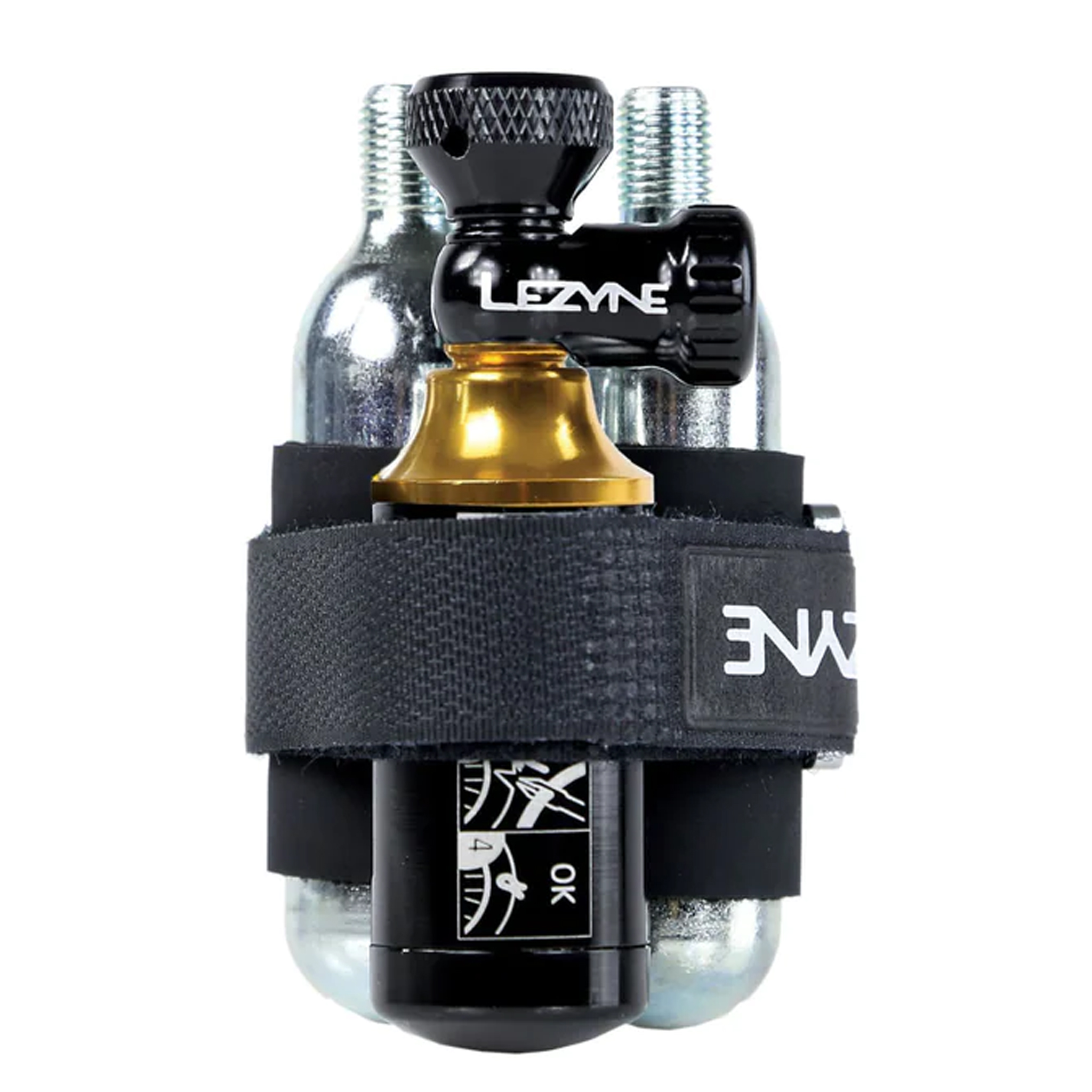 Lezyne Tubeless CO2 Blaster Kit with 20g CO2 Cartridges