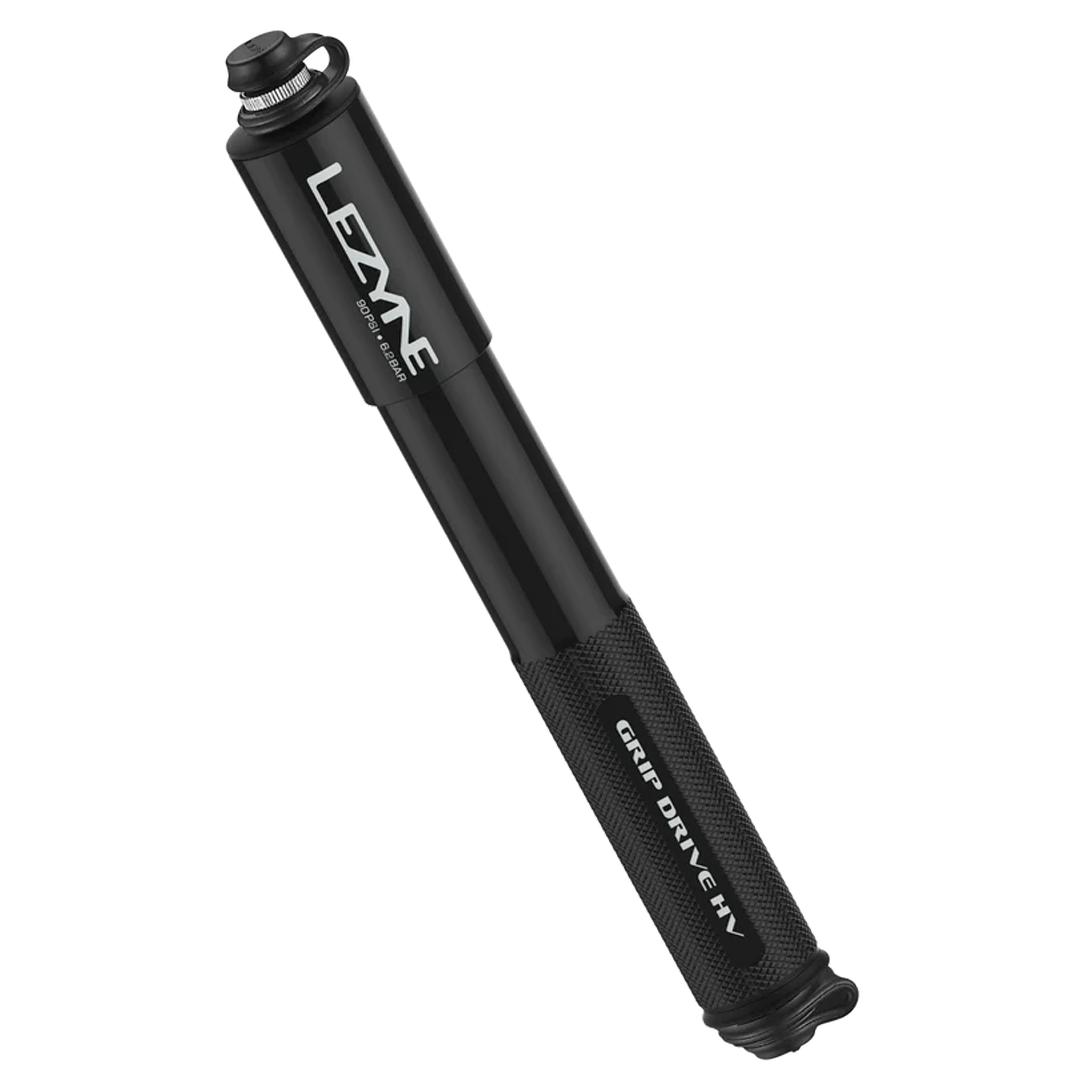 Lezyne Grip Drive HV Pump, Medium, Black