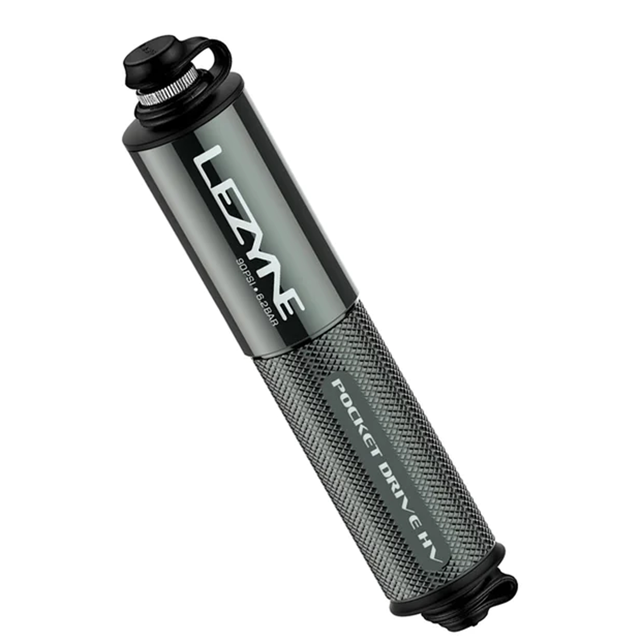 Lezyne Pocket Drive HV Pump, Lite Gray