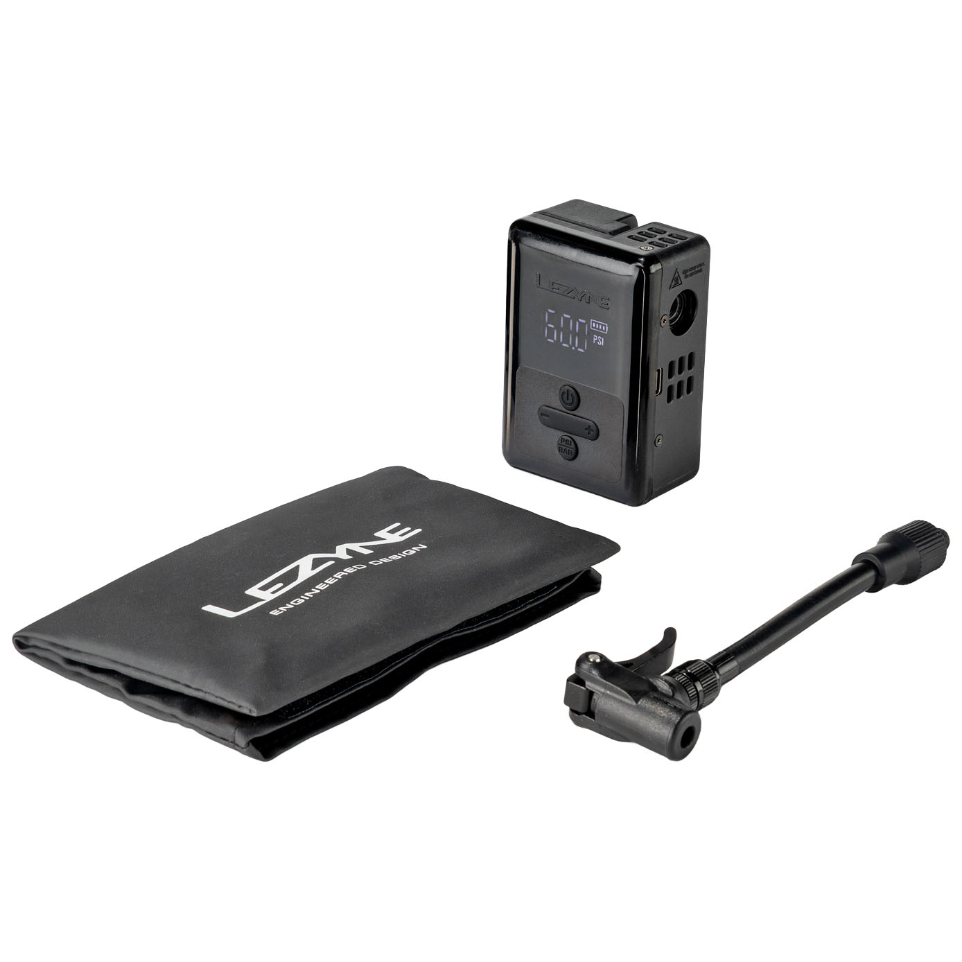 Lezyne E-Drive Pump, Satin Black