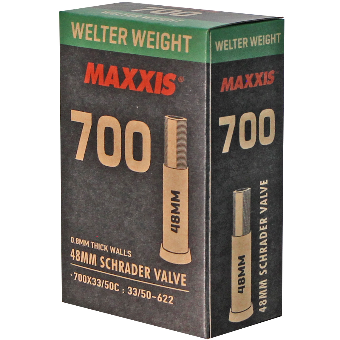 Maxxis Welter Weight Tube, 700x33-50, SV 48mm