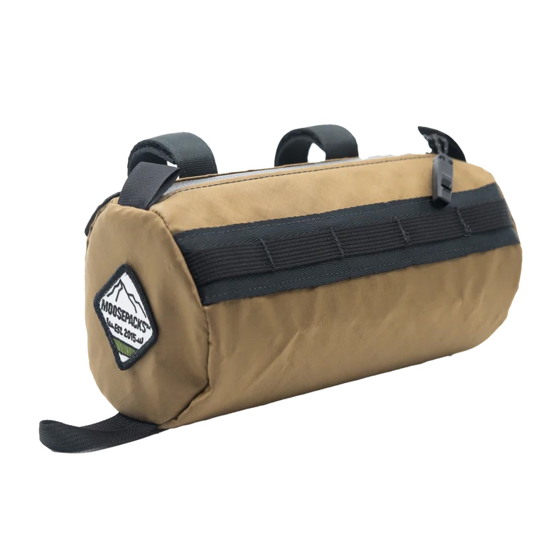 MoosePacks Handlebar Bag, 2.5L, Chestnut Brown