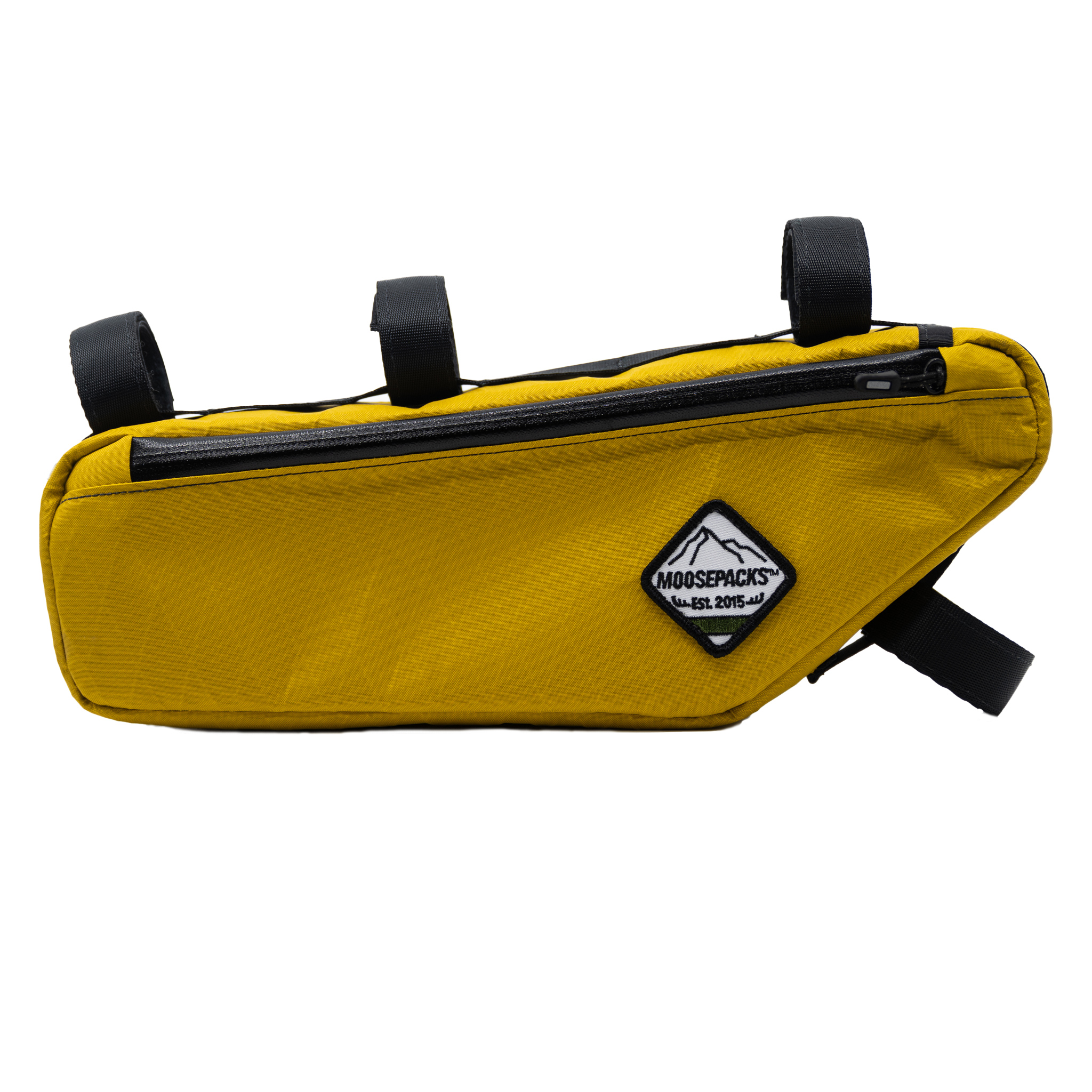 MoosePacks Frame Bag, Large, 2.6L, SunnySide Yellow