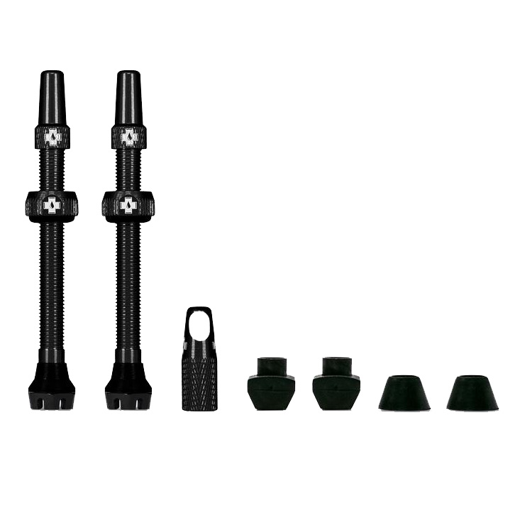 Muc-Off Tubeless Valve, 60mm, Pair - Black V2