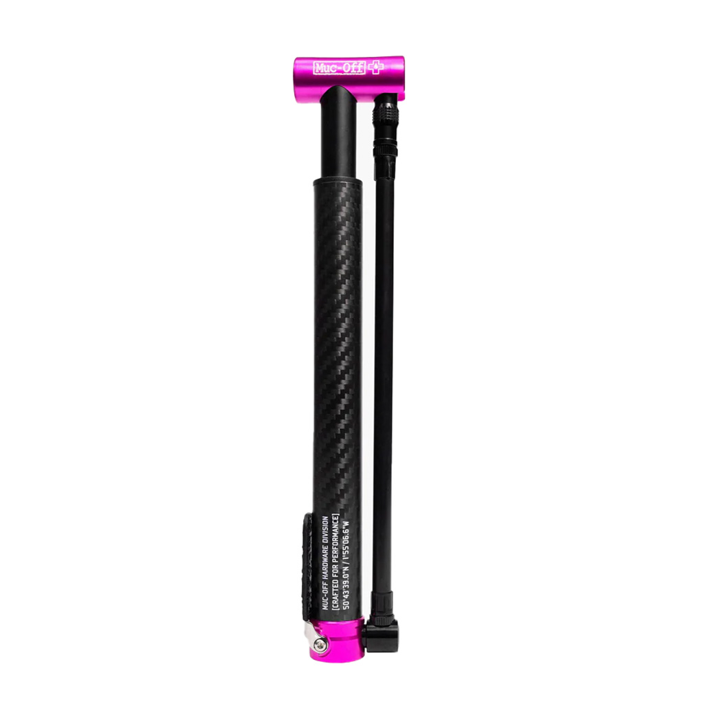 Muc-Off Airmach Carbon Pump, Black/Pink