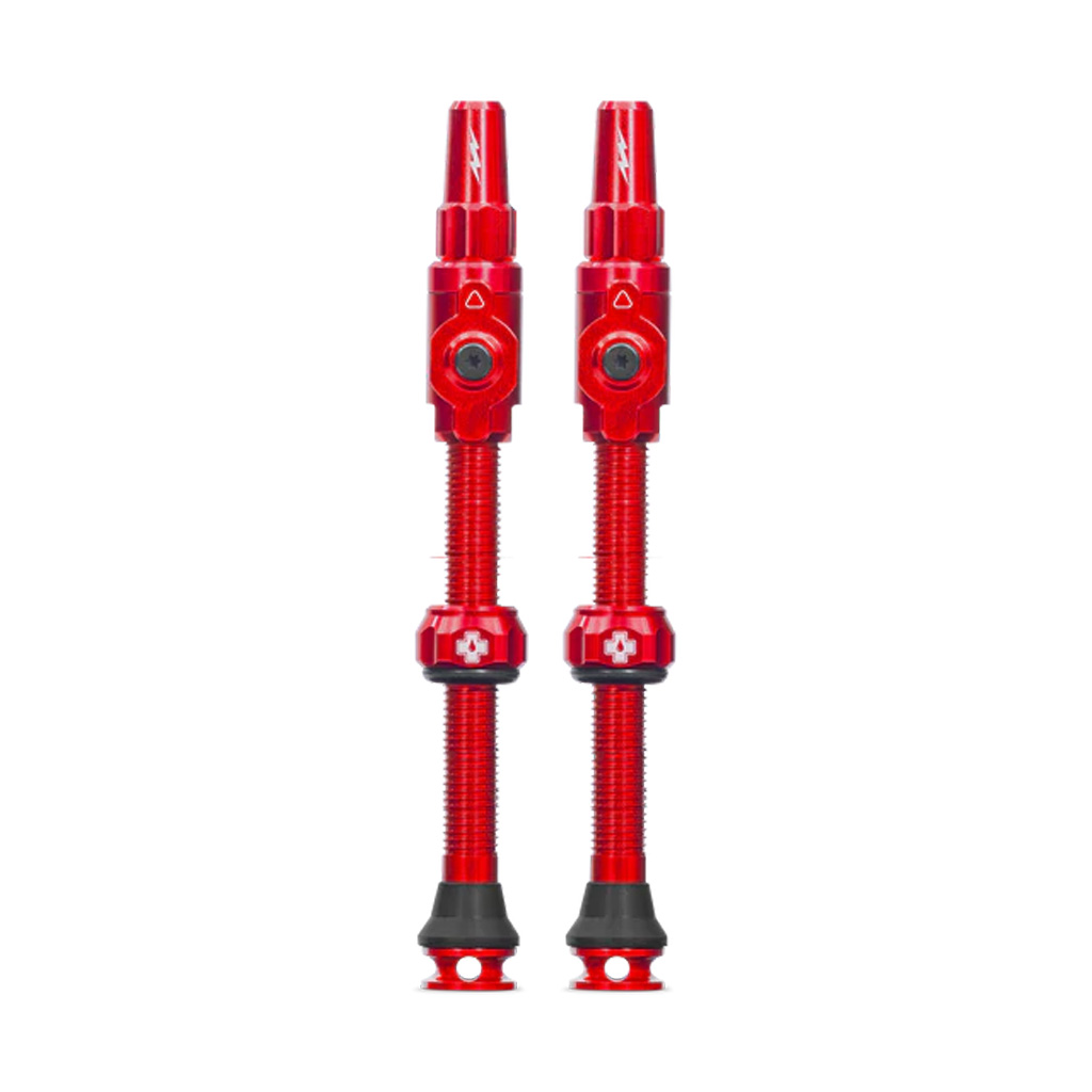 Muc-Off Big Bore Lite Tubeless Valve, 60mm, Pair - Red