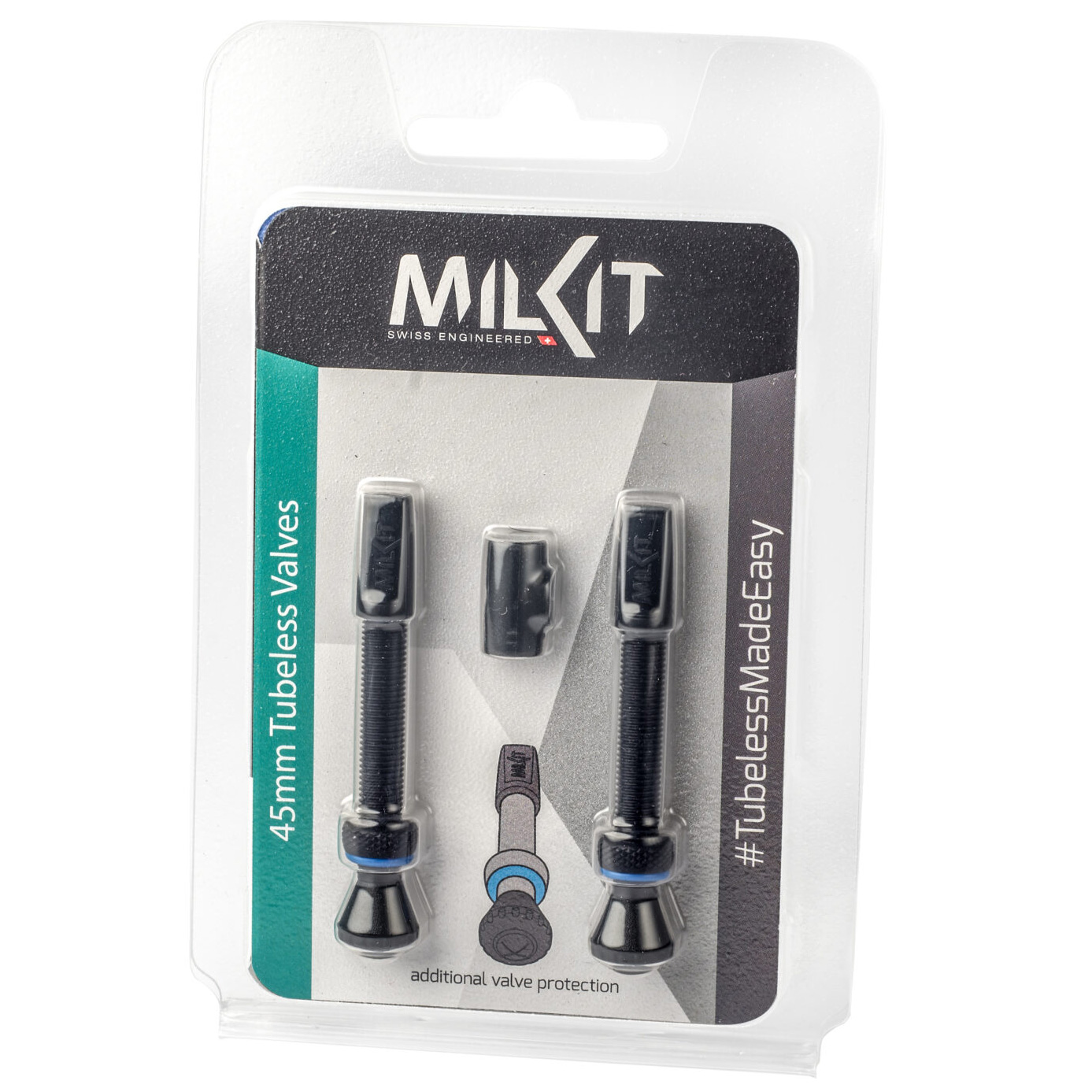 MilKit Tubeless Replacement Valve, 45mm