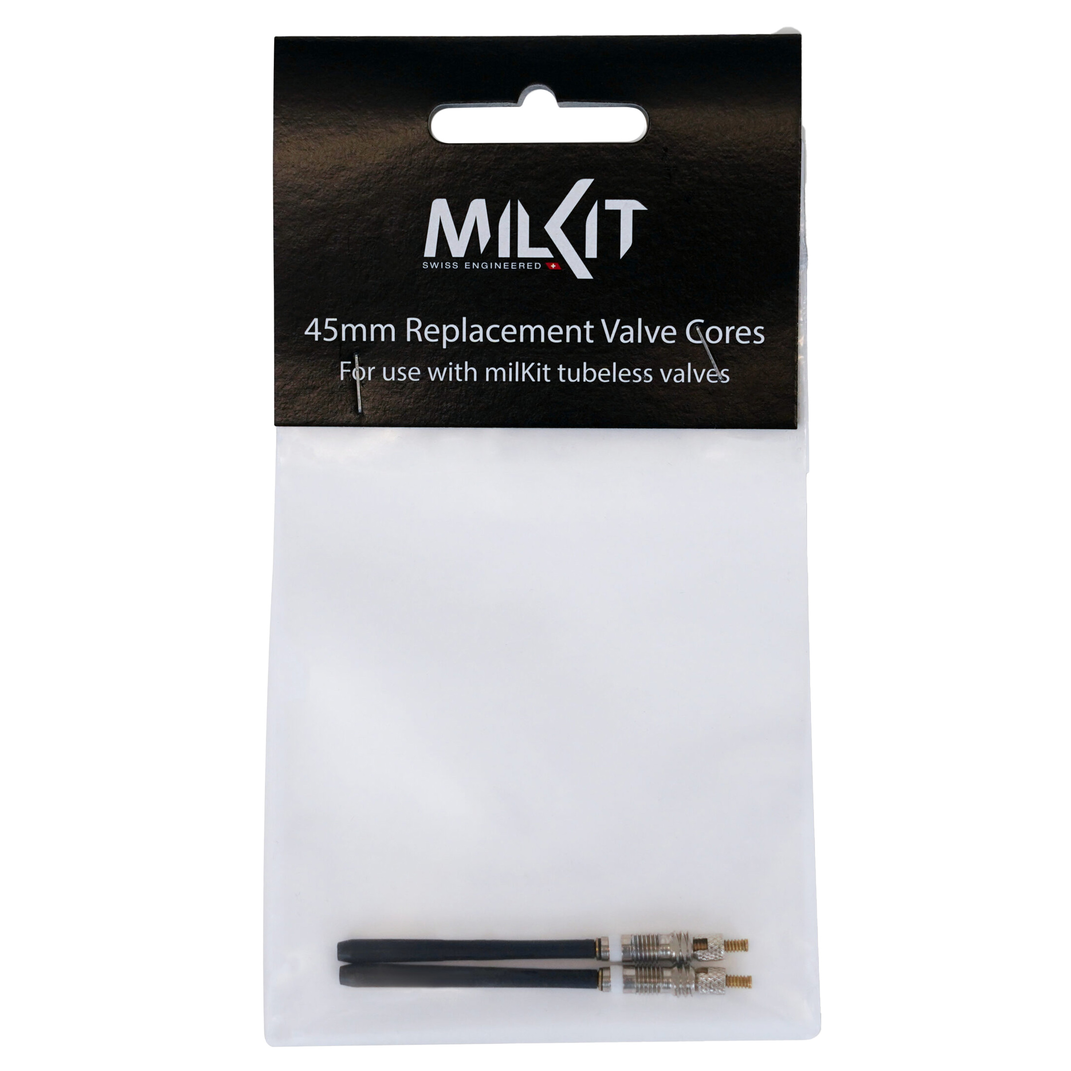 MilKit Valve Core Replacement, 45mm, Presta, Each