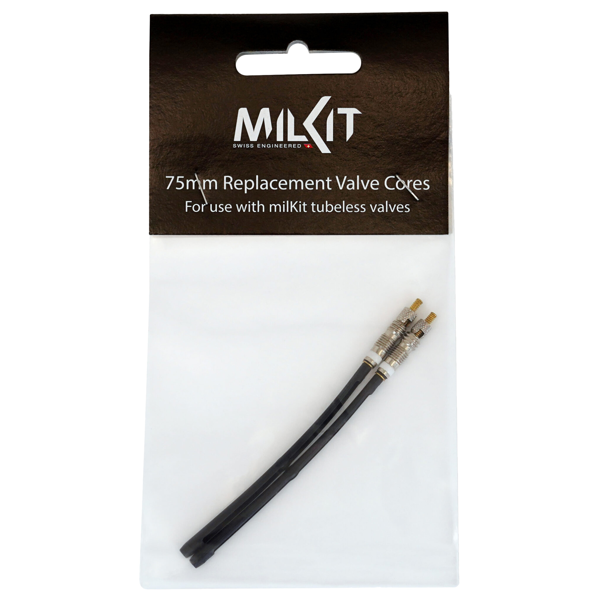 MilKit Valve Core Replacement, 75mm, Presta, Each