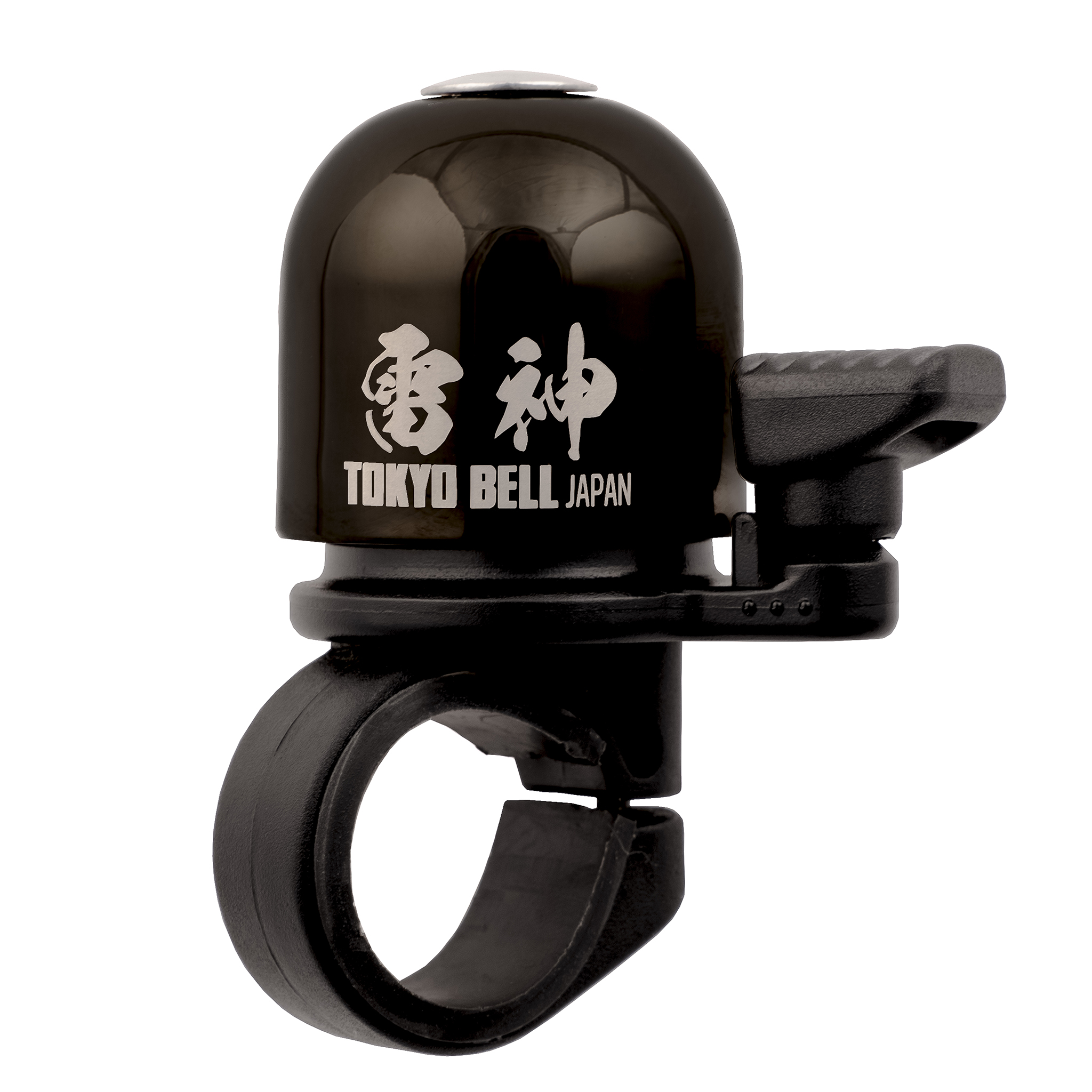 Mirrycle Raijin Brass Bell, Glossy Black