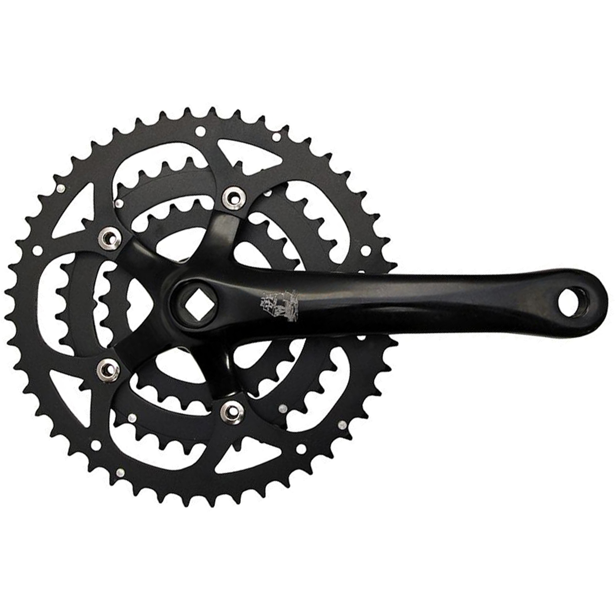 New Albion Cycles XDT Crankset, 26/36/48t, 170mm - Black