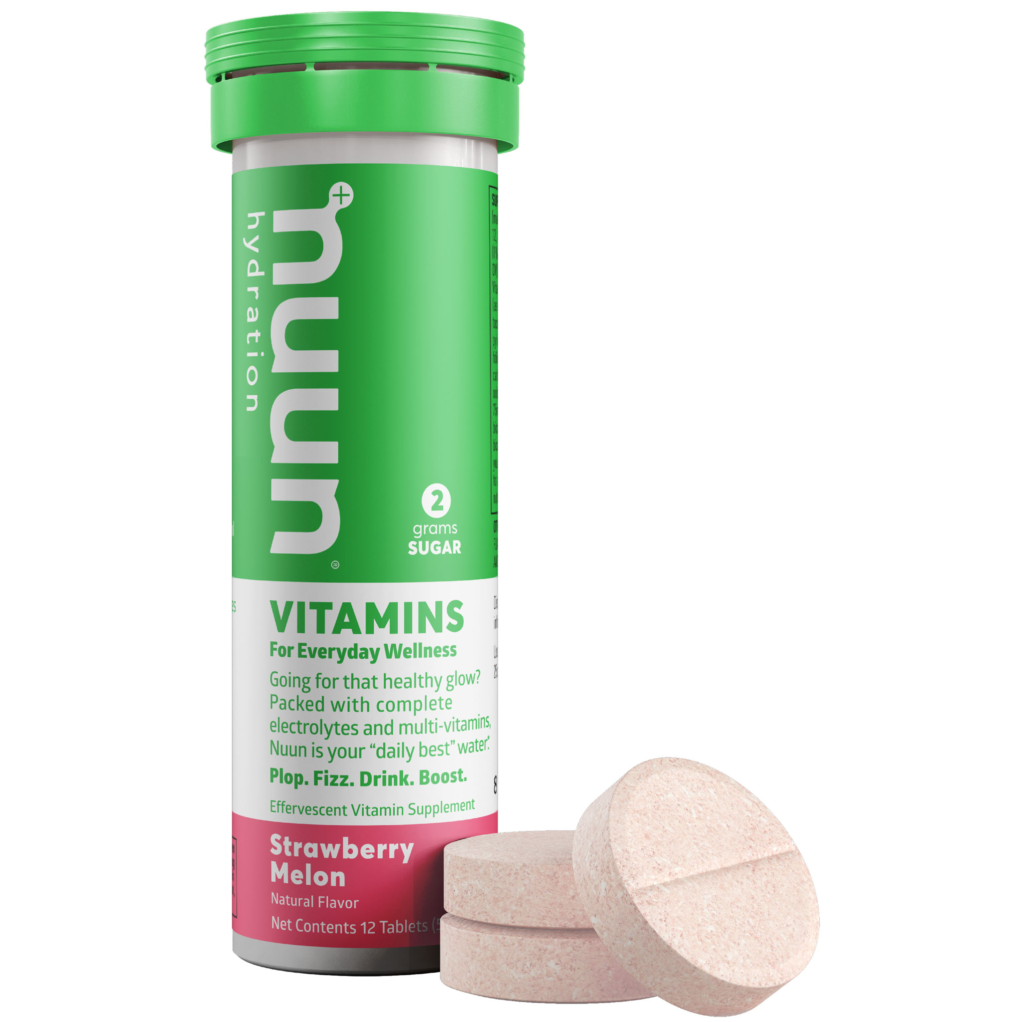 Nuun Vitamin Tabs, Strawberry Melon, 8/Count