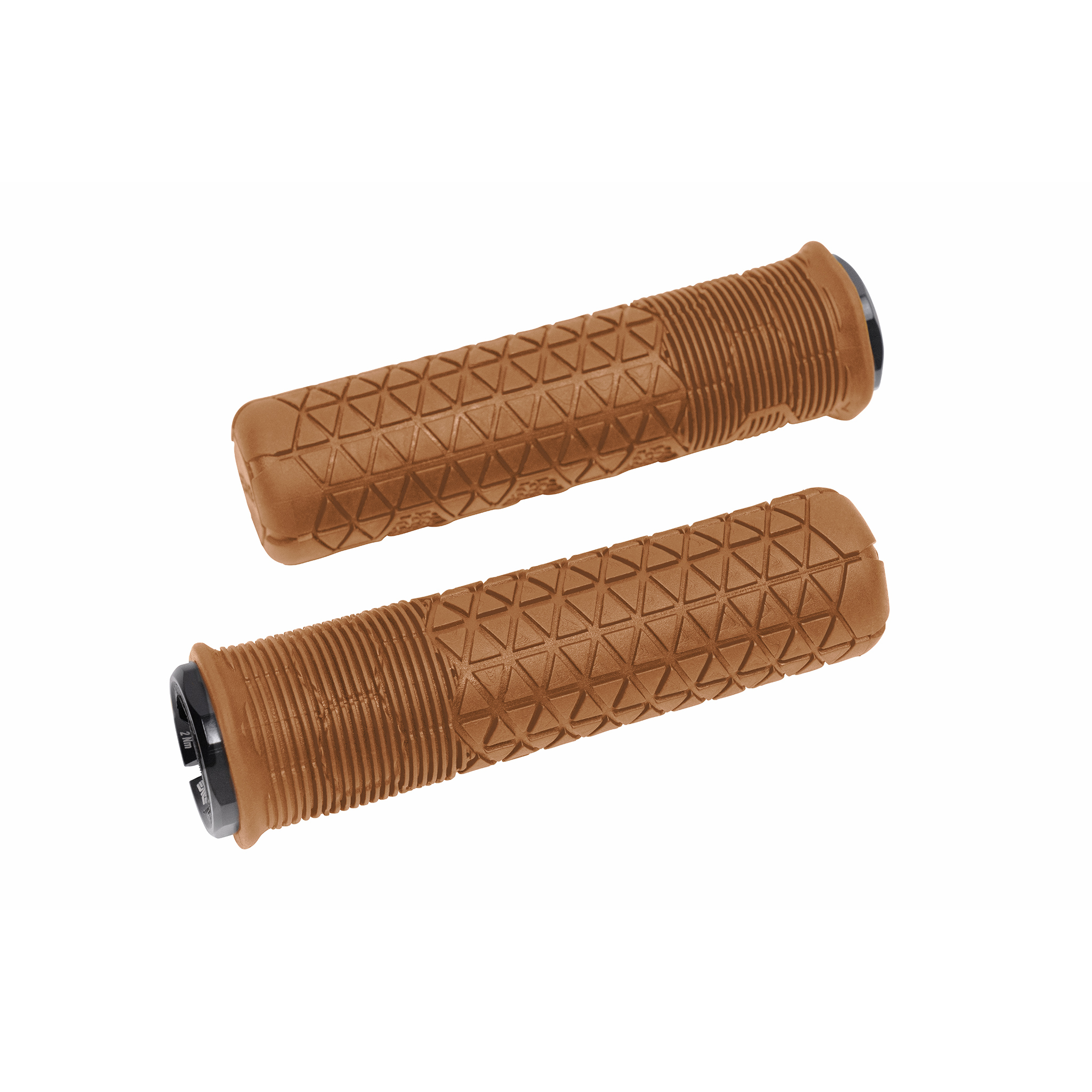 ENVE Composites Fractal Lock-On Trail Grips, 31.5mm, Brown