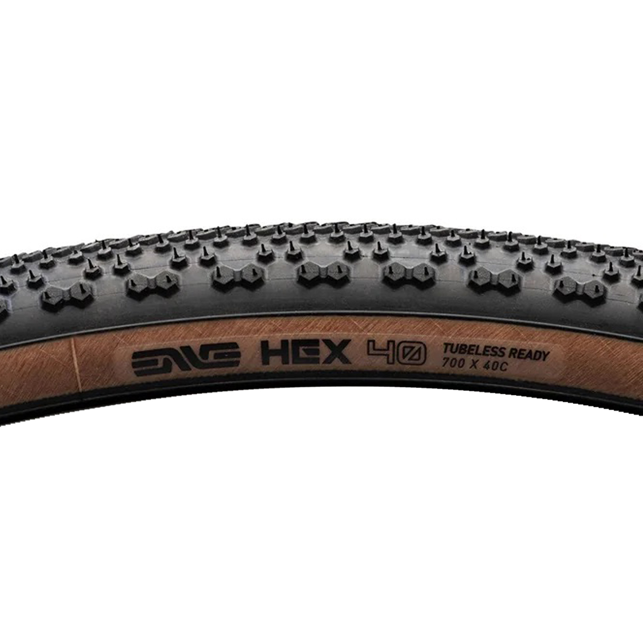 ENVE Composites Hex Carapace, 700x44,TLR, Black/Tanwall 