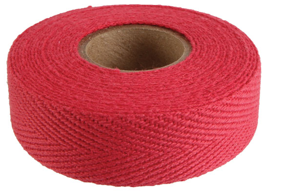 Newbaum's Cloth Bar Tape, Bright Red, Each