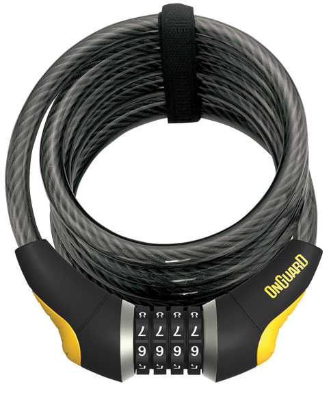 OnGuard Doberman Combo Cable Lock, 1828mm x 12mm