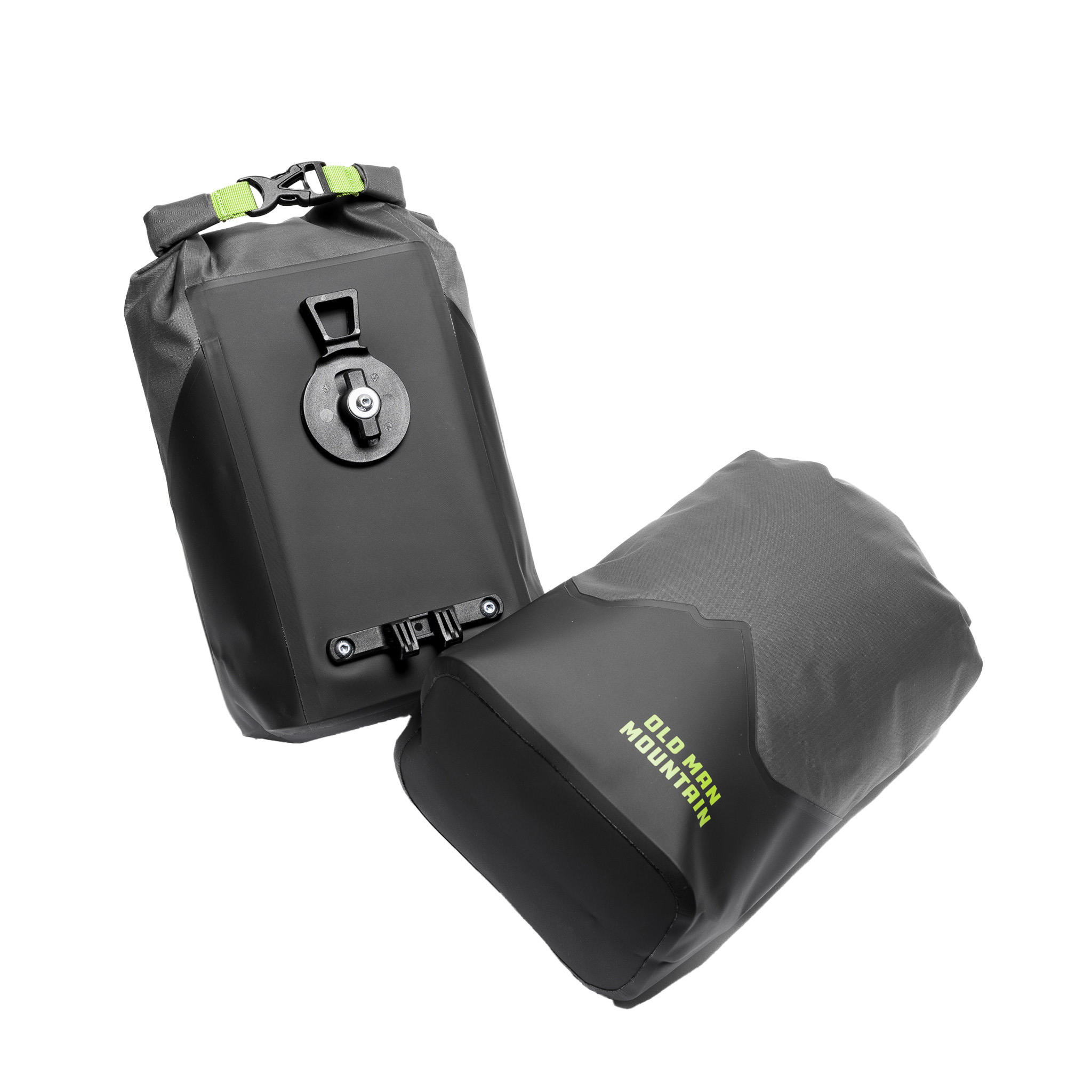 Old Man Mountain Hemlock Bag w/ FLIP Cages, 7L, Pair, Black