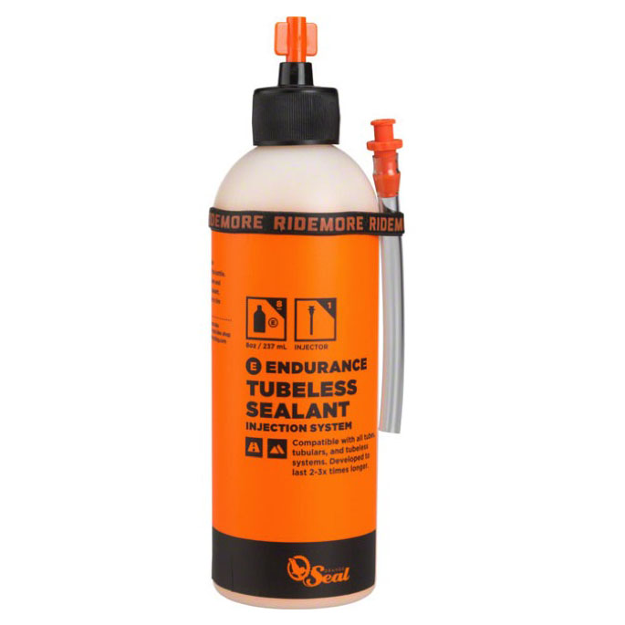 Orange Seal Endurance Tubeless Tire Sealant, 8oz Bottle - Inject