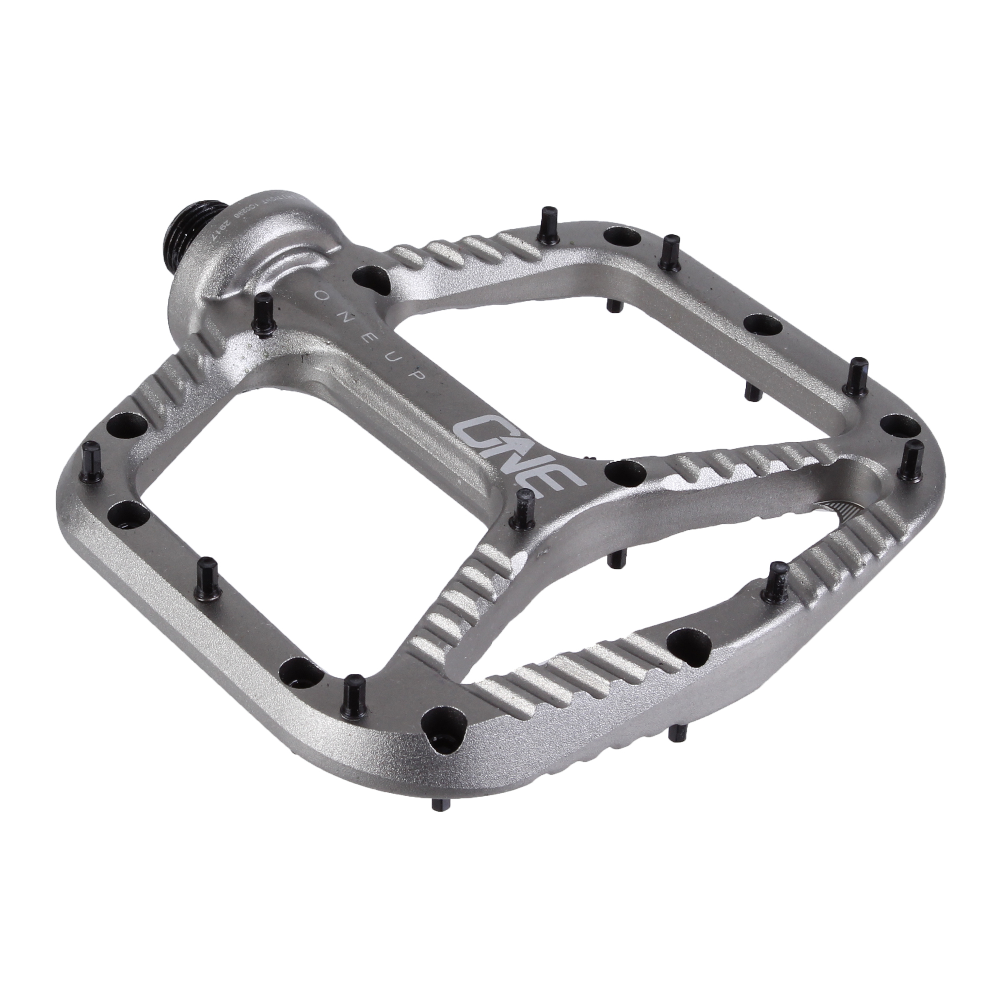 OneUp Components Aluminum Platform Pedals, Gray