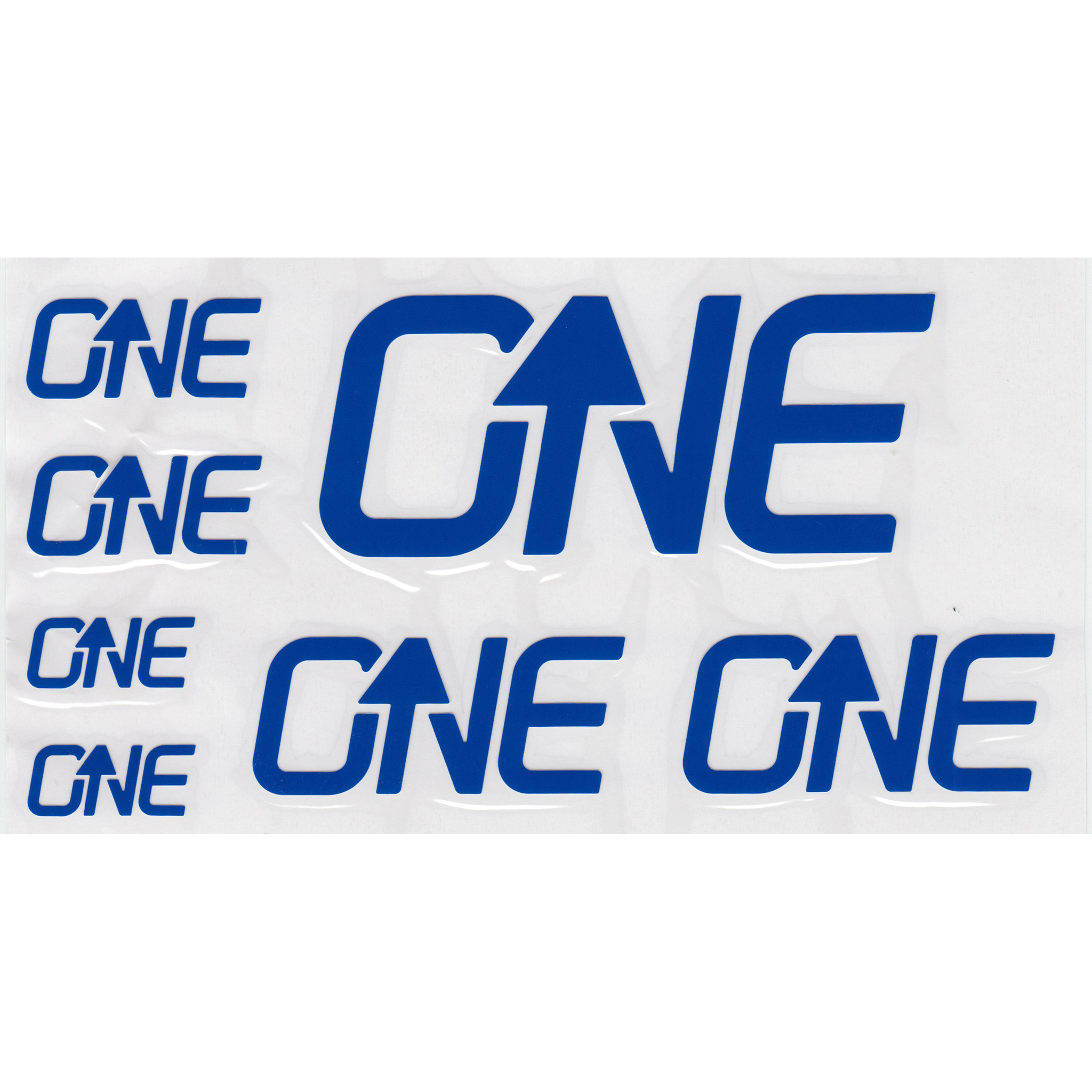 OneUp Components Riser Bar Decal Kit, Blue