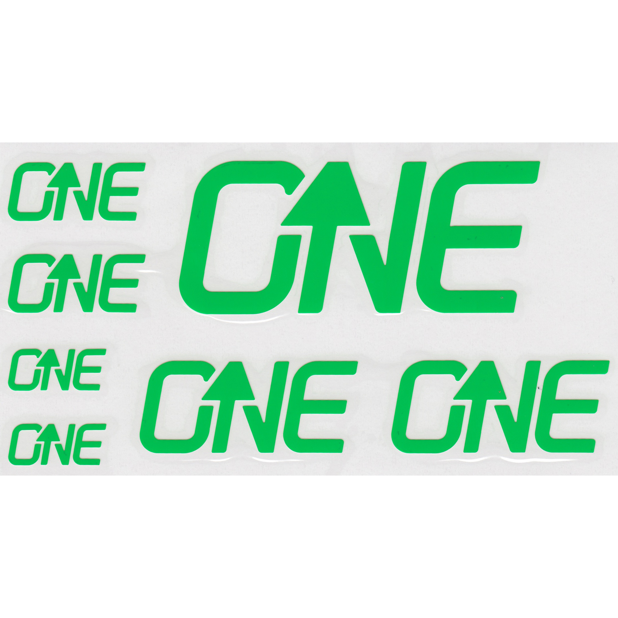 OneUp Components Riser Bar Decal Kit, Green