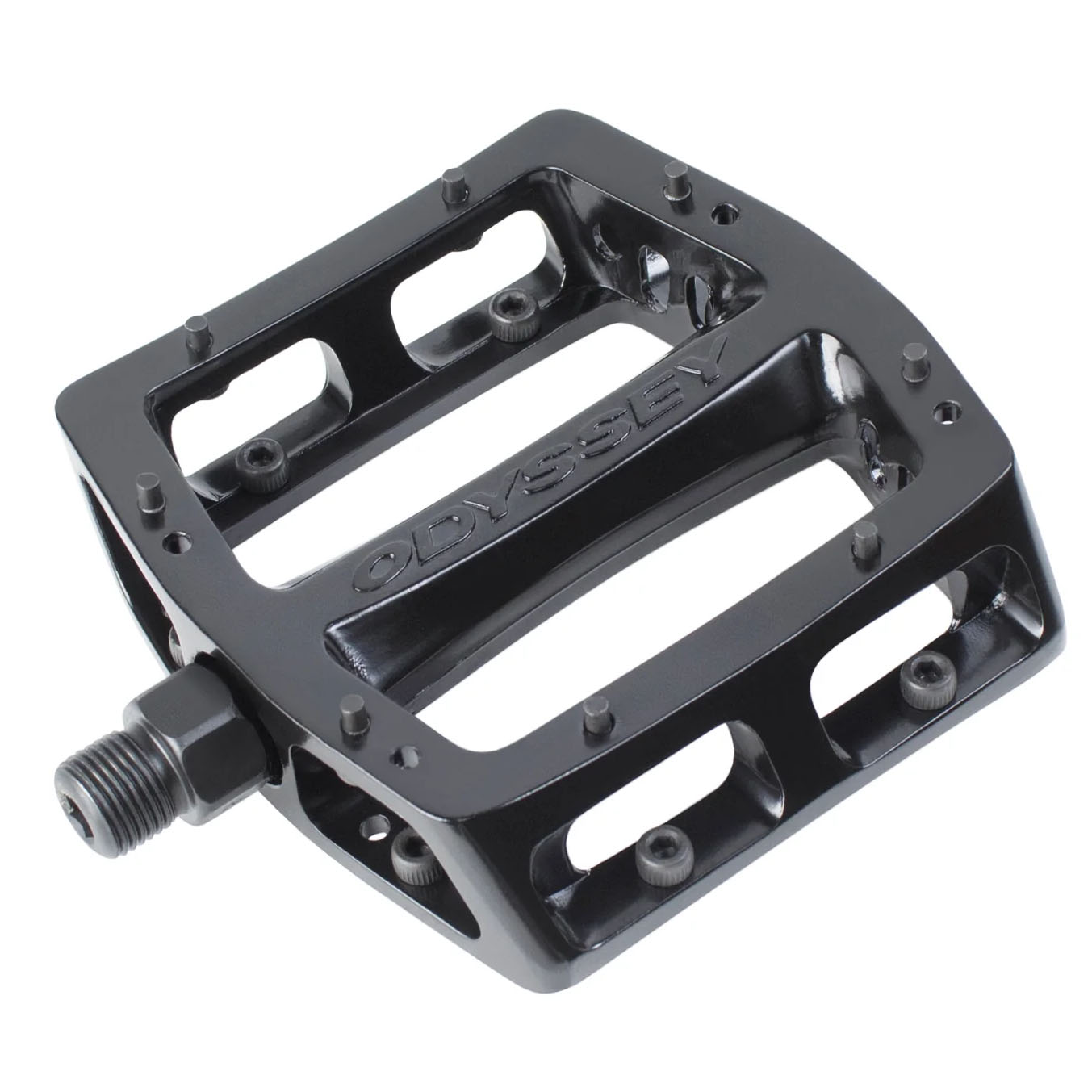 Odyssey Trailmix Sealed Flat Pedals, Black