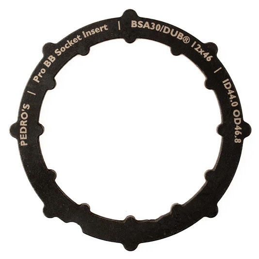 Pedro's Pro BB Insert, BSA30/DUB® 12x46