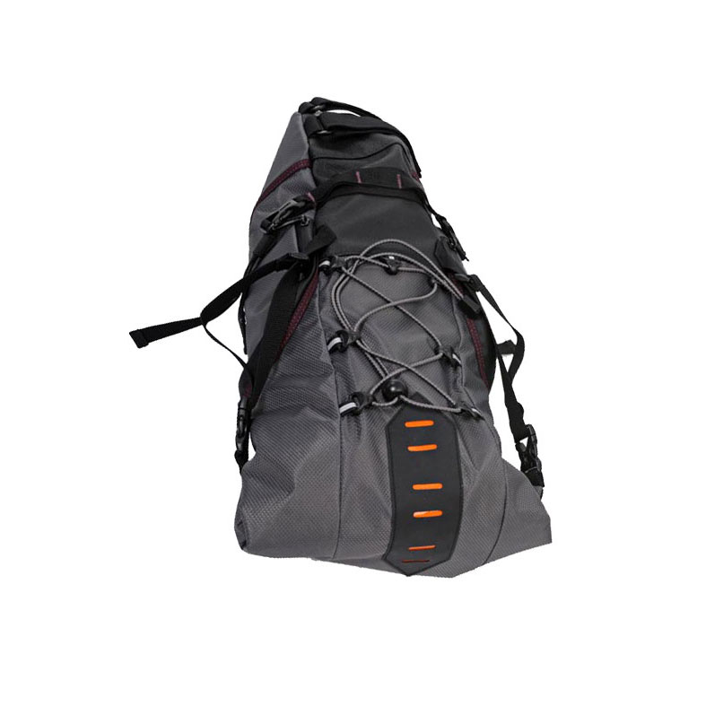 Passport Bikepacking Saddle Pack, Large (9.8L) - Gray 