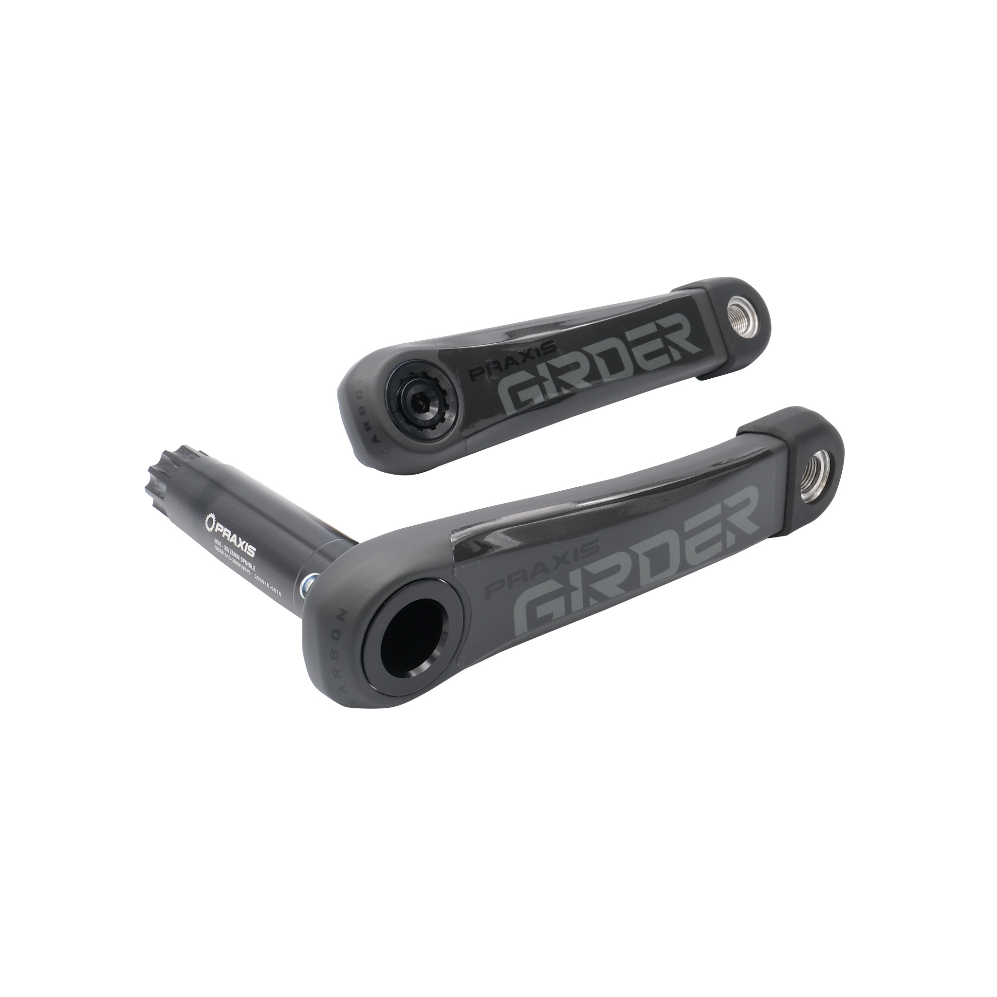 Praxis Works Girder Carbon G2 cranks, 165mm