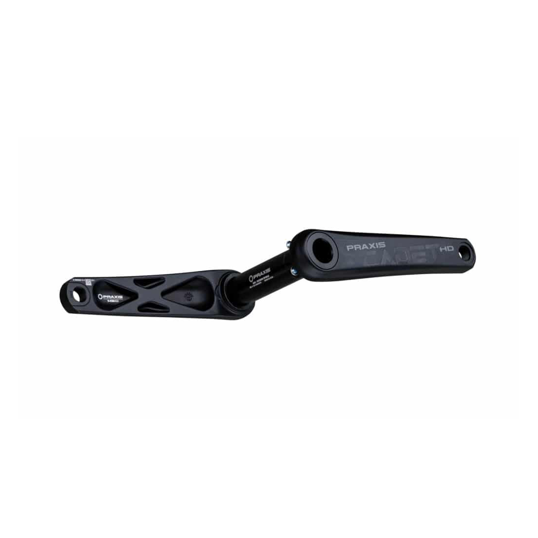 Praxis Works G2 Cadet HD Cranks, DM 165mm, Black