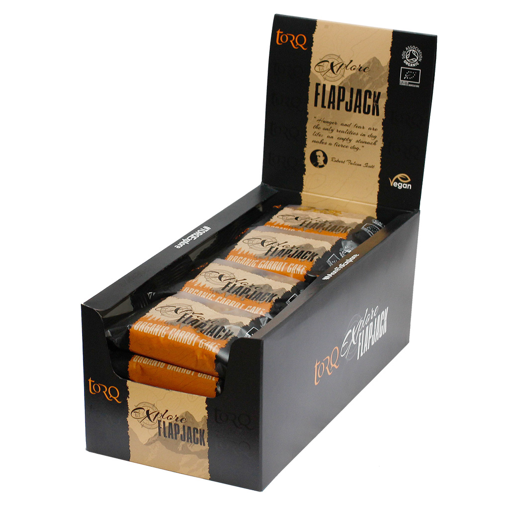 Torq Explore Bar, Organic Carrot Cake, 20/Count