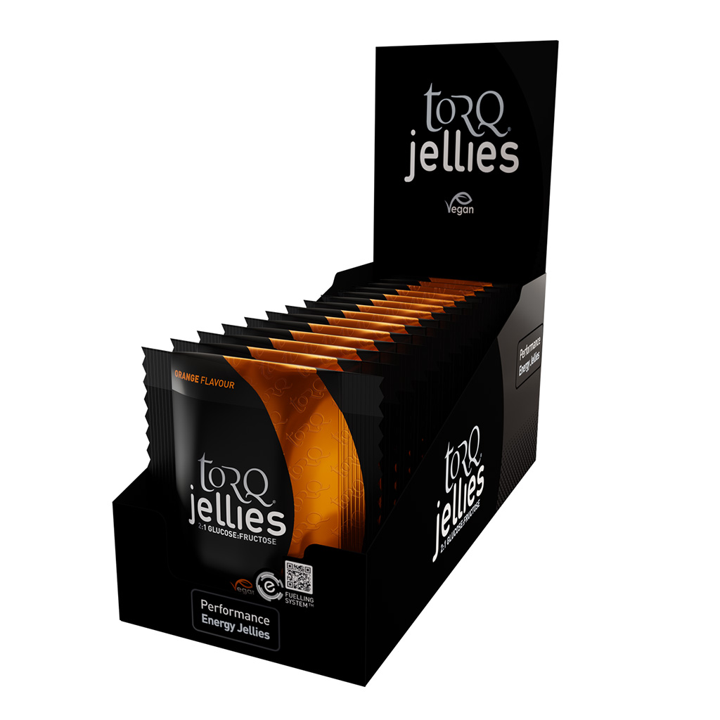 Torq Jellies, Orange, 15/Count