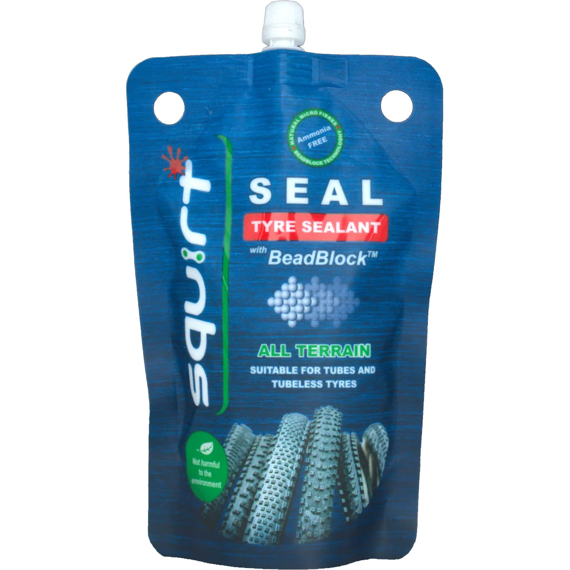 Squirt Seal Tire Sealant With Beadlock, 120ml, Pouch